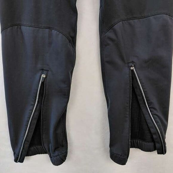 Nike Running Club Joggers Sweatpants Men Small Black Ankle Zip Pocket Reflective - Picture 3 of 15